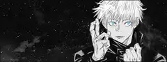 Gojo Satoru starry background
