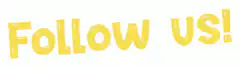 Follow Us Yellow Text