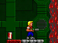 Duke Nukem shooting gun