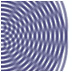 Double slit experiment wave interference