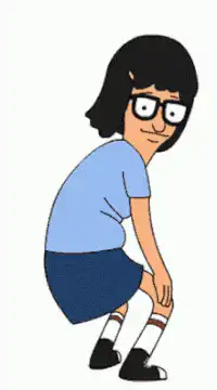 Tina Belcher winking
