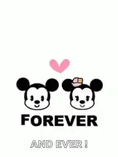 Mickey and Minnie FOREVER AND EVER