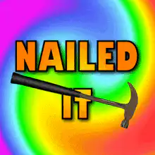 Nailed It hammer animation