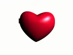 red heart opens to reveal communism