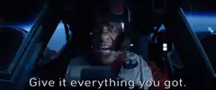 Lando Calrissian give it everything you got