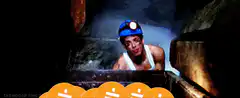 Minecart Miner Surprised