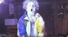 Doc Brown gets electrocuted