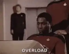 Data Overload Reaction