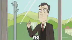 Jerry Seinfeld Yes GIF