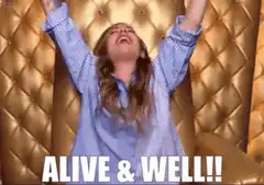 Woman screaming ALIVE & WELL!!