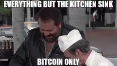 Everything But The Kitchen Sink Bitcoin Only