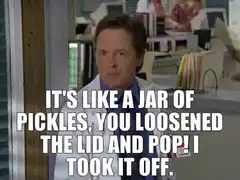 Michael Scott Jar of Pickles