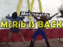 McRib Is Back meme