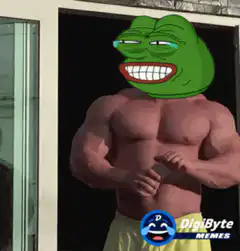 Muscular Pepe opening a bottle