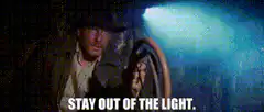Indiana Jones Stay Out of the Light