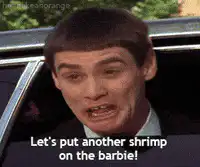 Let's put another shrimp on the barbie
