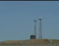 Rocket launch from tower