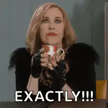 Catherine O'Hara Exactly Meme