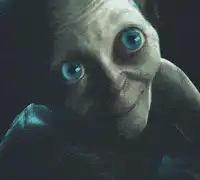 Gollum creepy smile