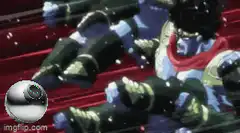 Star Platinum punches rapidly