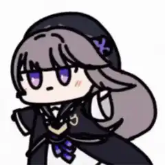 Chibi Ruan Mei turns around