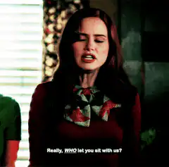 Brittany S. Pierce questioning who sat with them