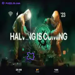 Halving is coming bitcoin puzzle
