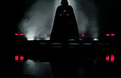 Darth Vader walks forward