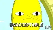 Lemon Jello Person Says Unacceptable