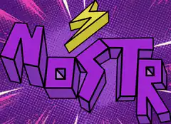 Nostr logo with lightning bolt