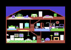 pixel art house interior