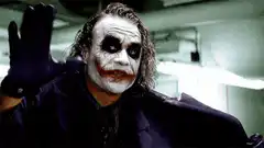 Joker waving hello