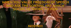 Sorting Hat Recommends Nostr