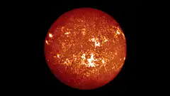 Sun in different wavelengths