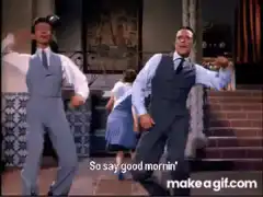 Singin' in the Rain Good Mornin' dance