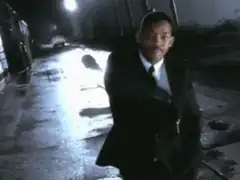 Will Smith puts on sunglasses