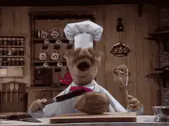 Chef Bobo the Bear whisks a coconut