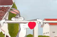 Bugs Bunny heart beat