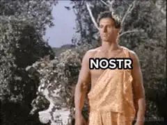 Apple logo hits Nostr guy