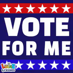 Vote For Me Campaign Poster