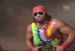 Macho Man Randy Savage dancing