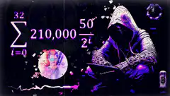 Hacker typing with math and Bitcoin