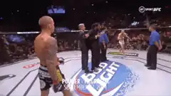 Poirier and McGregor stare down