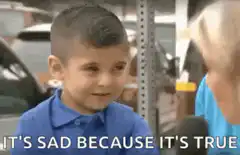 Sad boy crying facepalm
