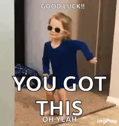 Good Luck You Got This Kid