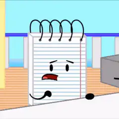 Notepad character changing expressions