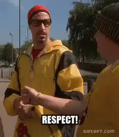 Respect! Fist Bump