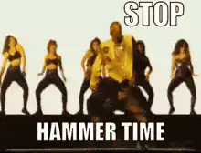 MC Hammer Stop Hammer Time dance