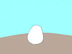 chicken hatching from egg