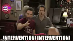 Friends Intervention Scene